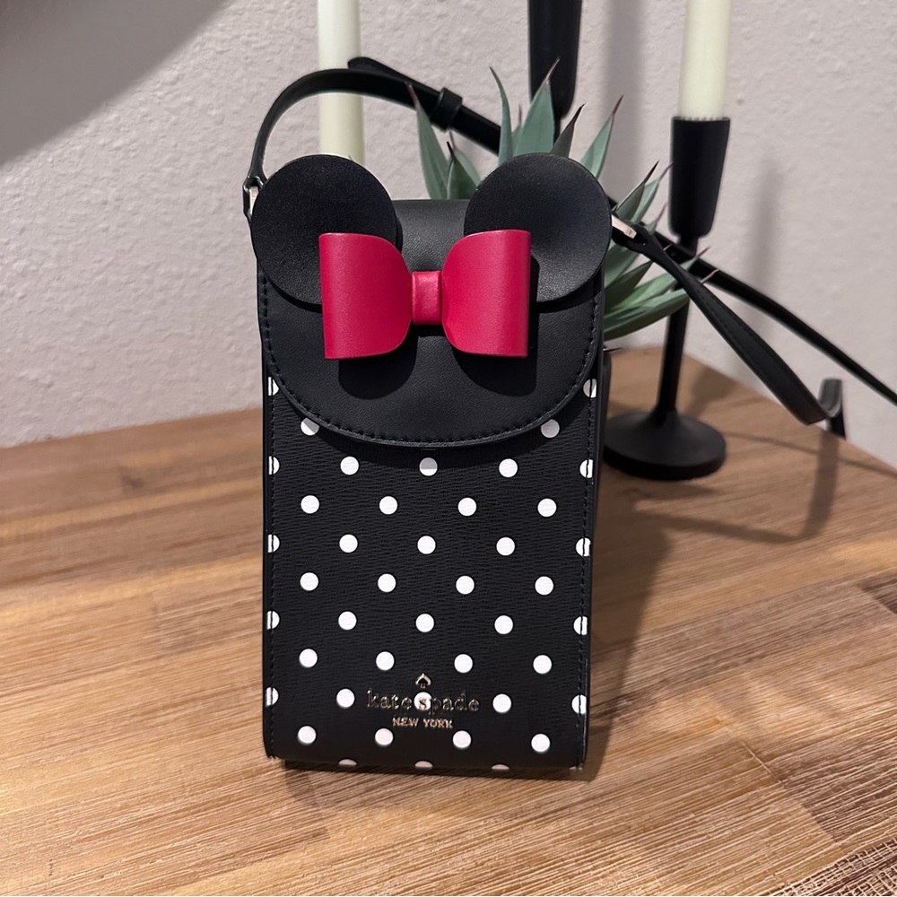 Kate Spade Black and White Polka Dot Bag